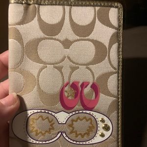 Coach Passport Holder NWT